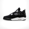 Medial side view of the Air Jordan 4