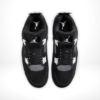 Top-down view of the Air Jordan 4