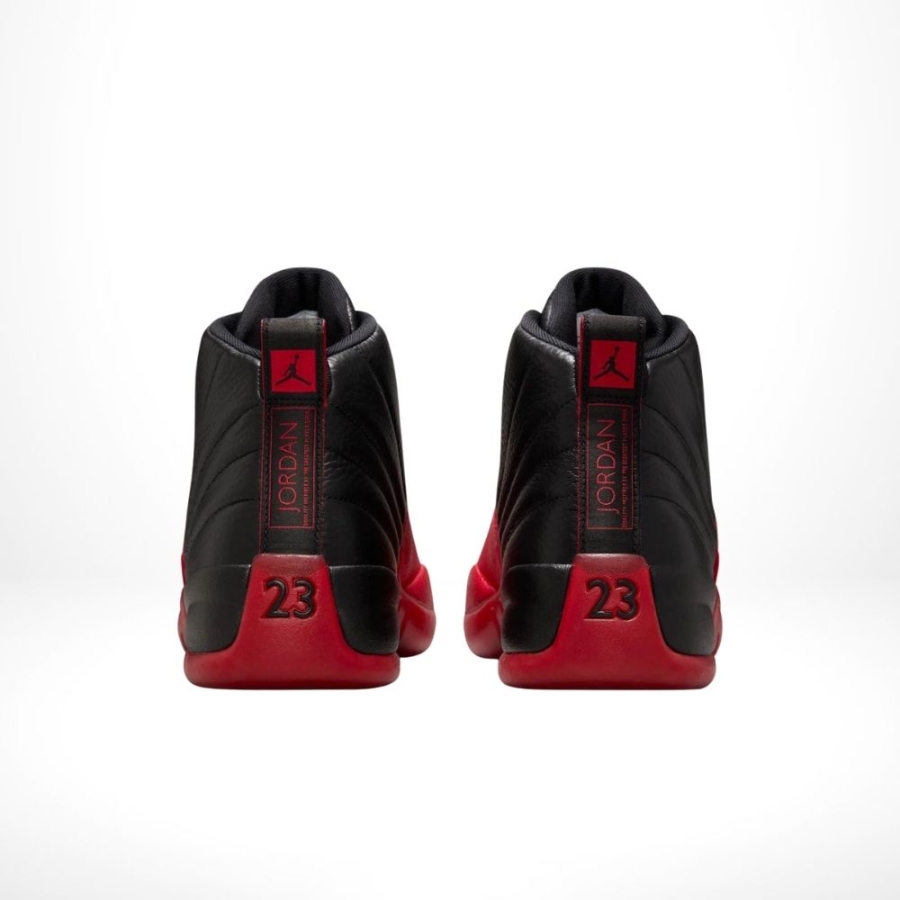 Rear view of the Air Jordan 12