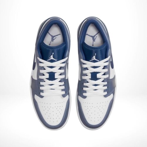 Top-down view of the Air Jordan 1