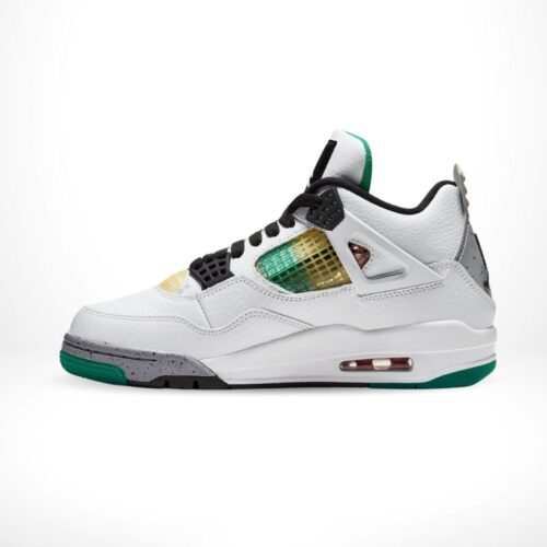 Air Jordan 4 Retro Lucid Green Rasta - Image 3