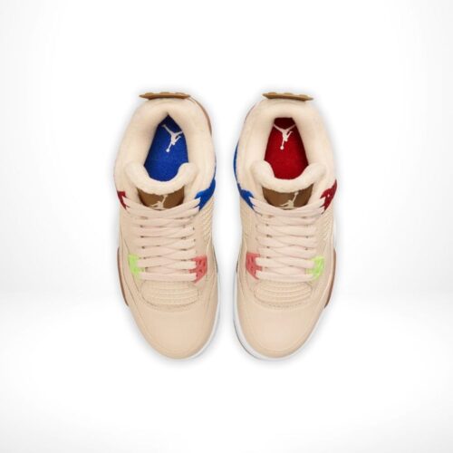 Air Jordan 4 Retro Wild Things Pearl White - Image 4
