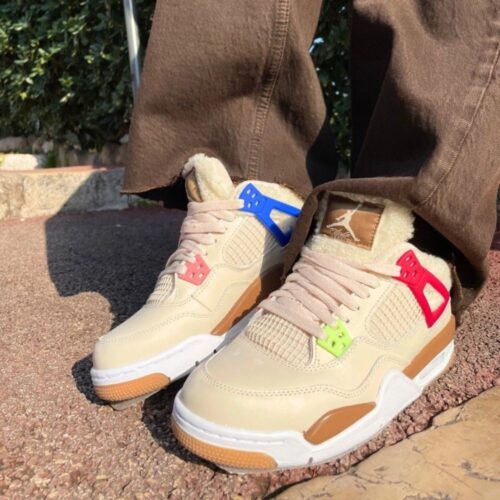 Air Jordan 4 Retro Wild Things Pearl White - Image 7