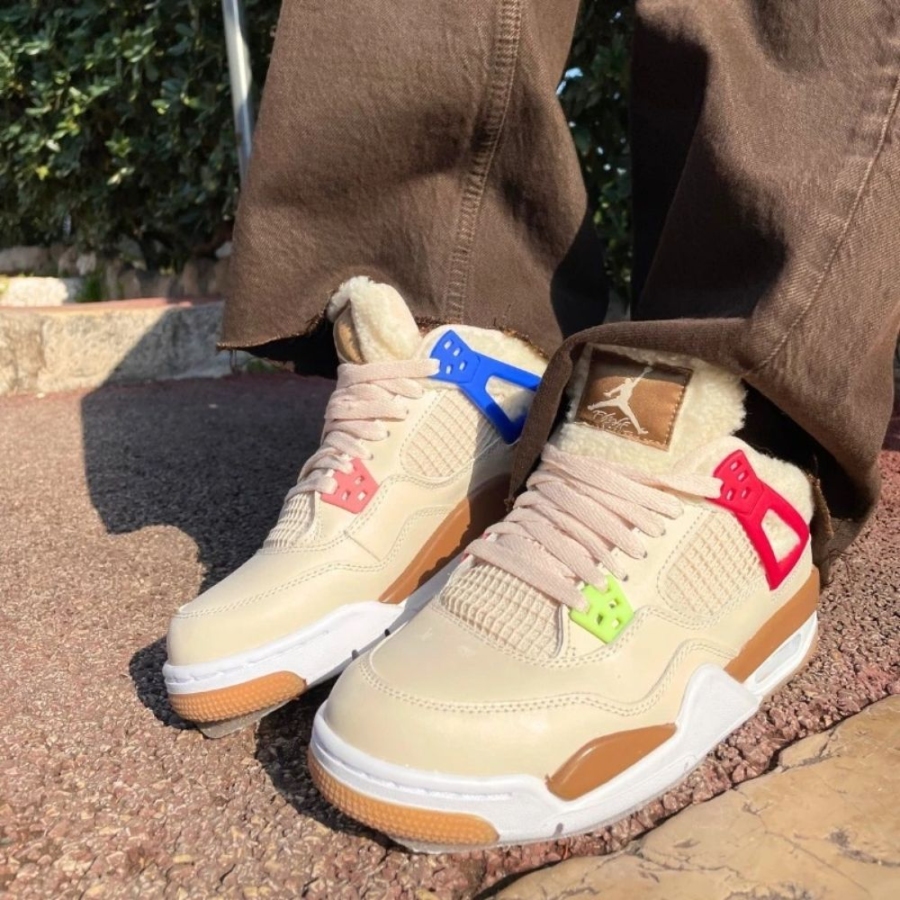 Air Jordan 4 Retro Wild Things Pearl White - Image 7
