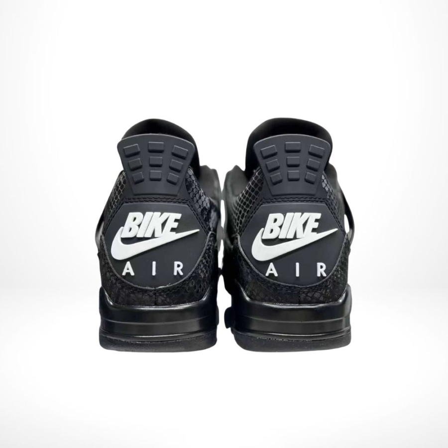 Rear view of the Air Jordan 4
