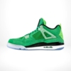 Medial side view of the Air Jordan 4