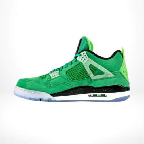 Medial side view of the Air Jordan 4