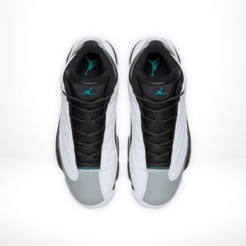 Top-down view of the Air Jordan 13