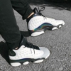 On-foot of the Air Jordan 13