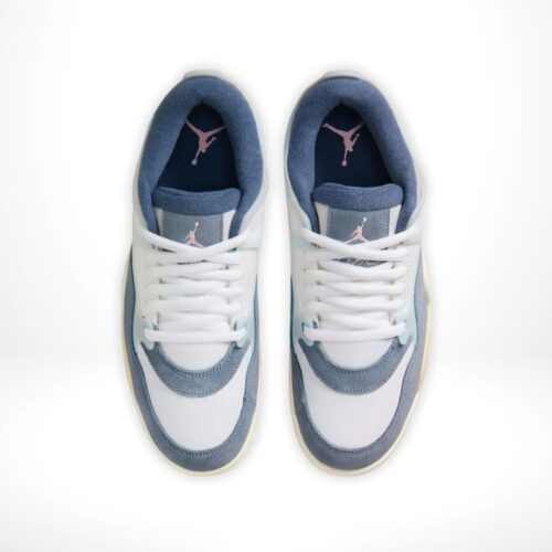 Top-down view of the Air Jordan 4