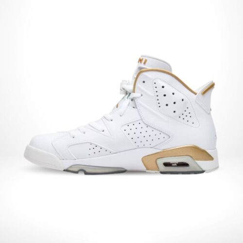 Medial side view of the Air Jordan 6