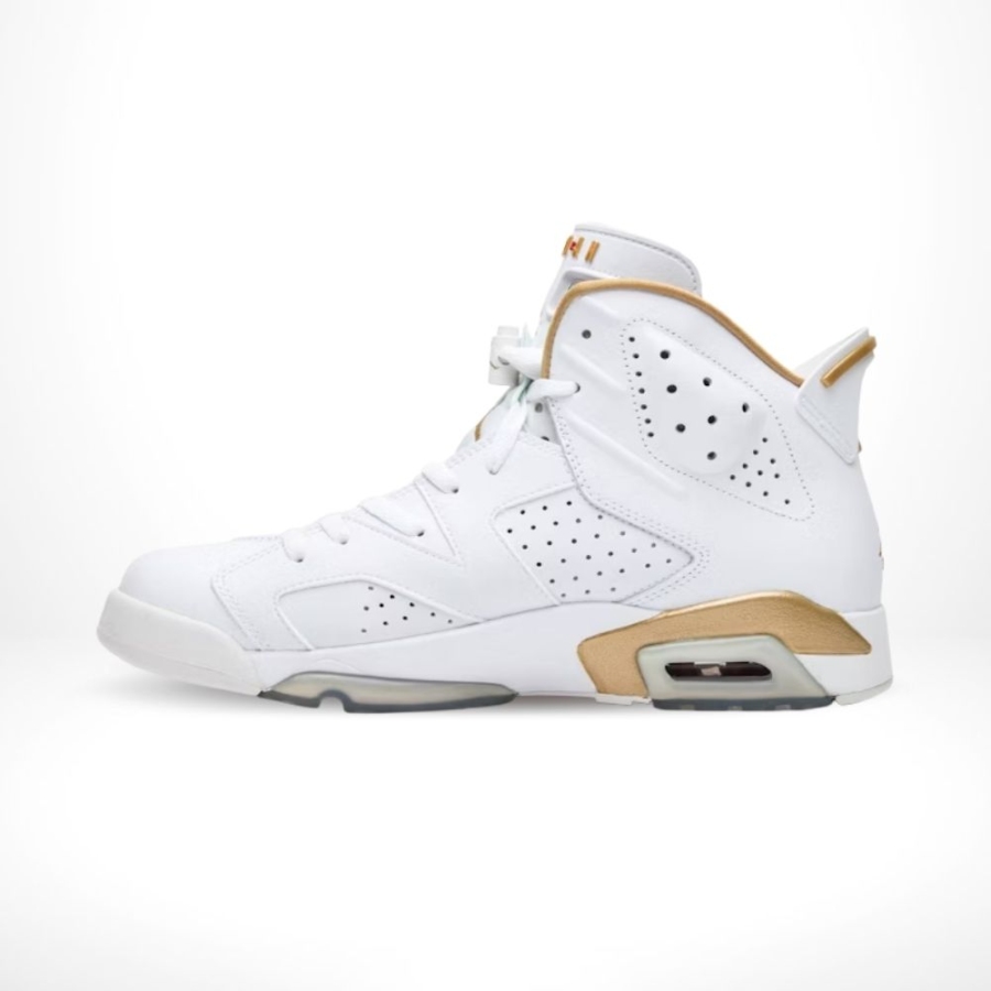 Medial side view of the Air Jordan 6