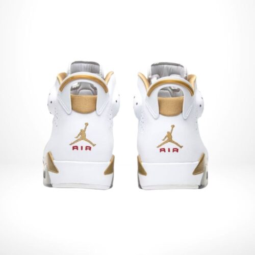 Rear view of the Air Jordan 6