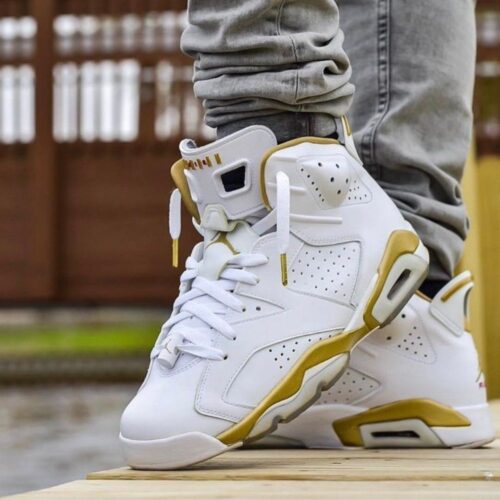On-foot of the Air Jordan 6
