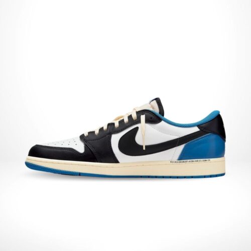 Air Jordan 1 Retro Low OG X Travis Scott X Fragment Royal Blue SP - Image 3