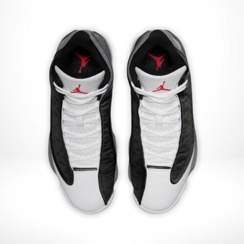 Top-down view of the Air Jordan 13