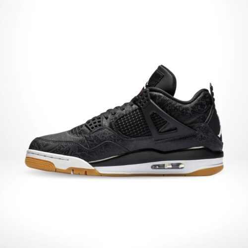Medial side view of the Air Jordan 4
