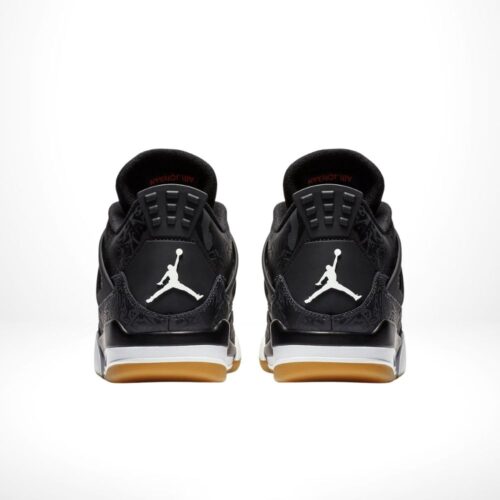 Rear view of the Air Jordan 4