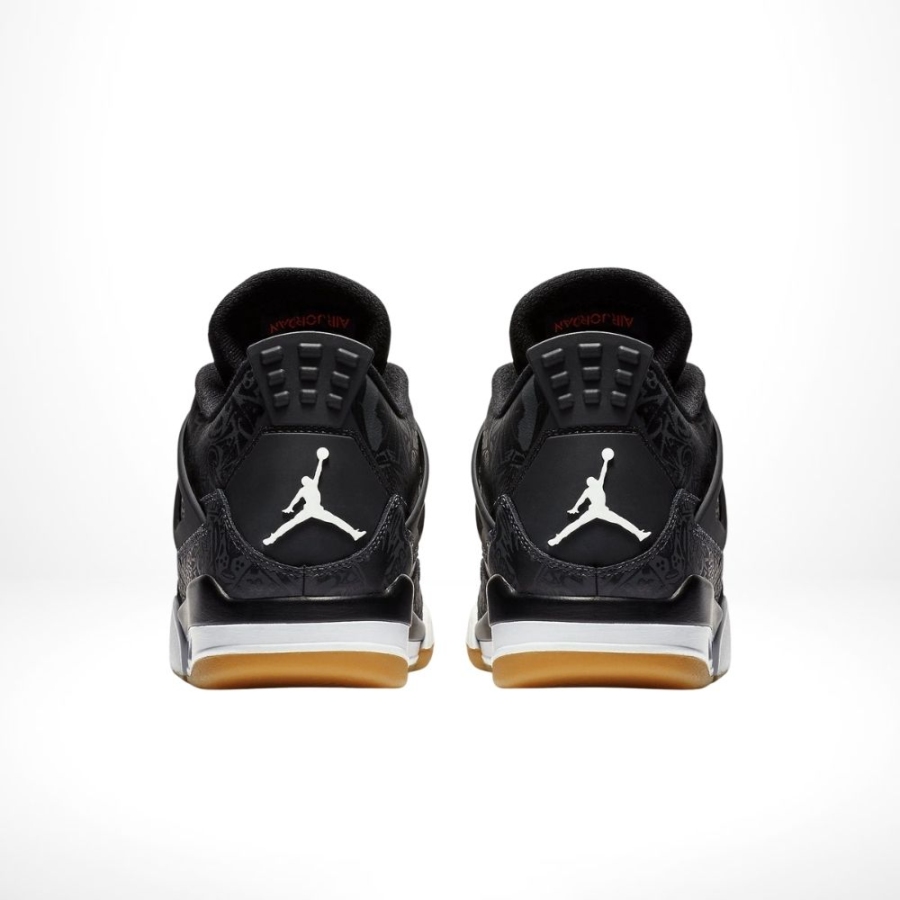 Rear view of the Air Jordan 4