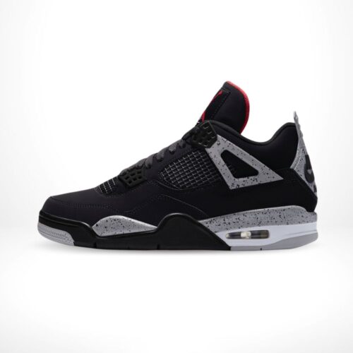 Medial side view of the Air Jordan 4