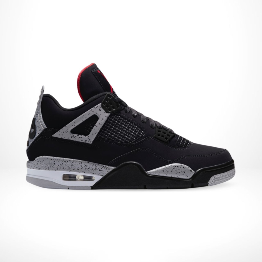 Side view off the Air Jordan 4