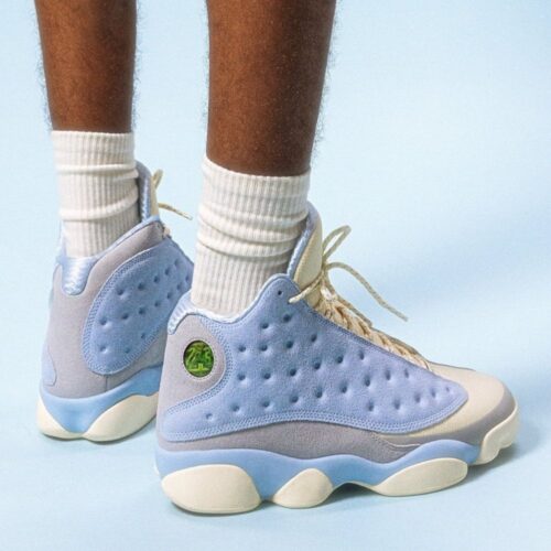 On-foot of the Air Jordan 13