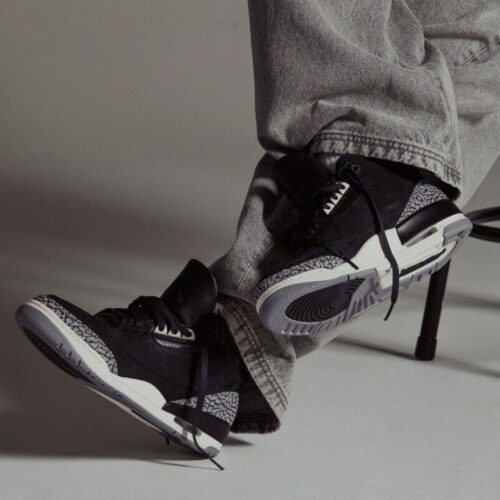 On-foot of the Air Jordan 3