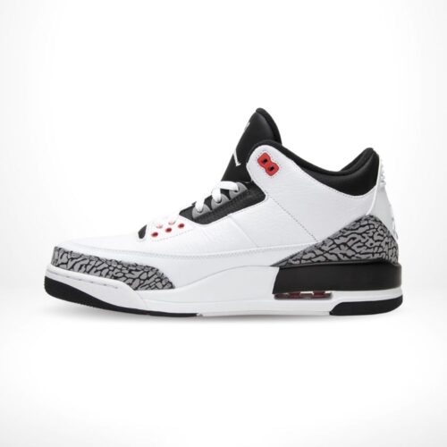 Air Jordan 3 Retro Infrared 23 White Grey - Image 3