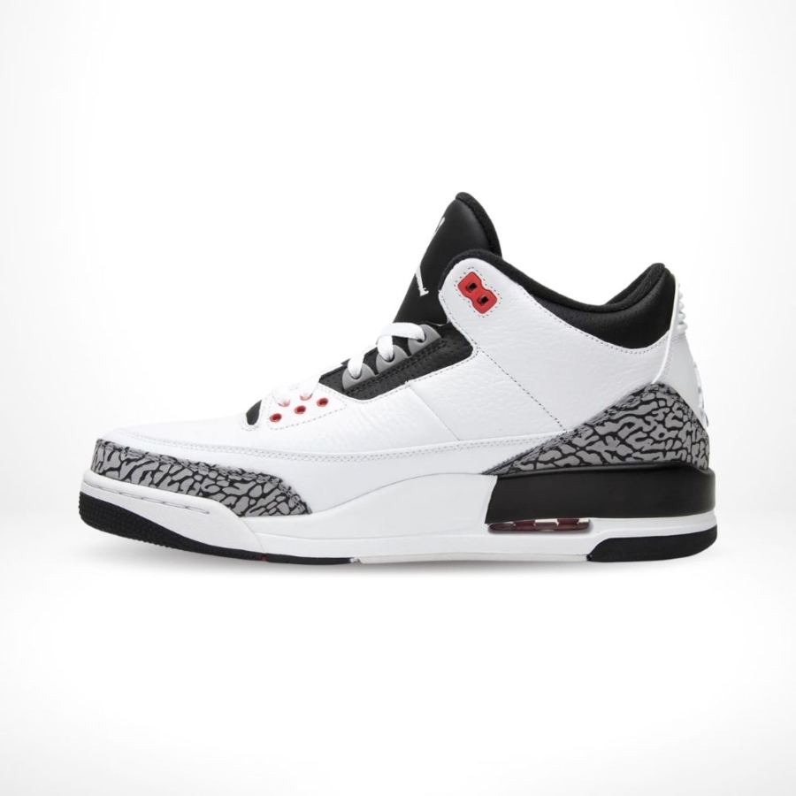 Air Jordan 3 Retro Infrared 23 White Grey - Image 3