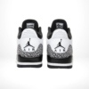 Rear view of the Air Jordan 3