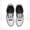 Top-down view of the Air Jordan 3