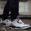 On-foot of the Air Jordan 3