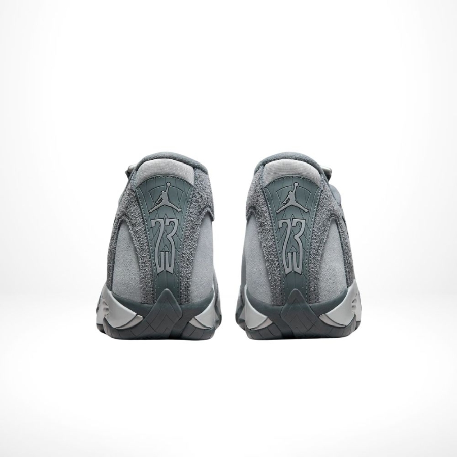 Rear view of the Air Jordan 14