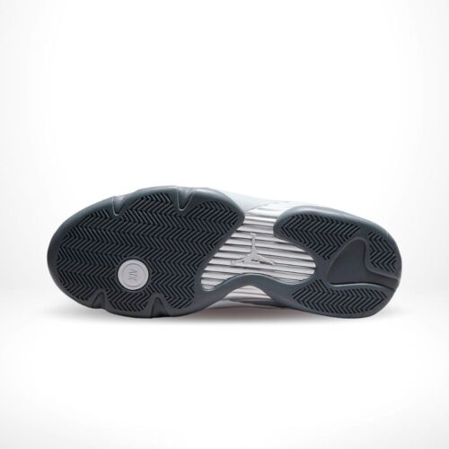 Bottom view of the Air Jordan 14