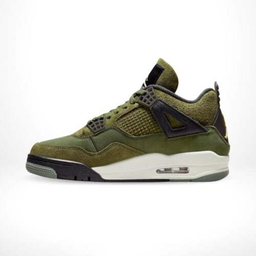 Medial side view of the Air Jordan 4