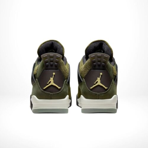 Rear view of the Air Jordan 4