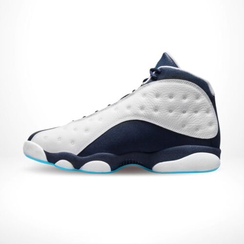Medial side view of the Air Jordan 13