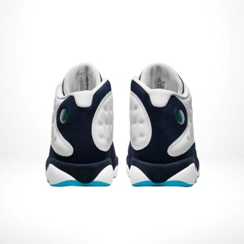 Rear view of the Air Jordan 13