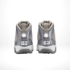 Rear view of the Air Jordan 9