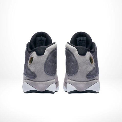 Rear view of the Air Jordan 13