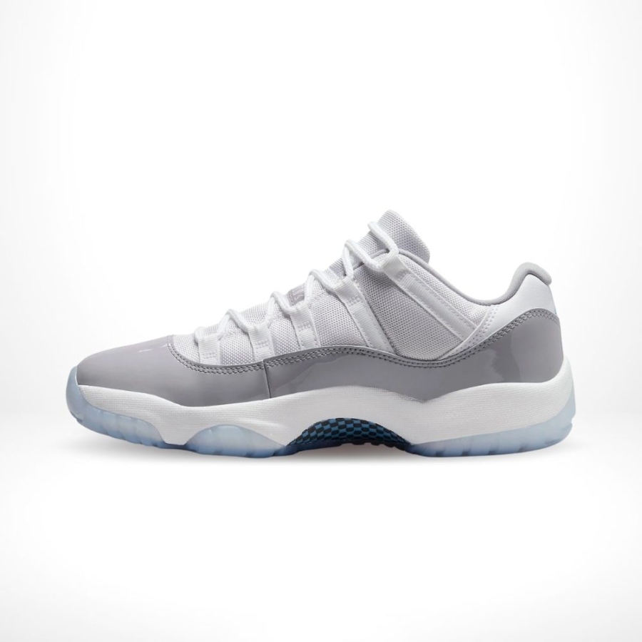 Medial side view of the Air Jordan 11
