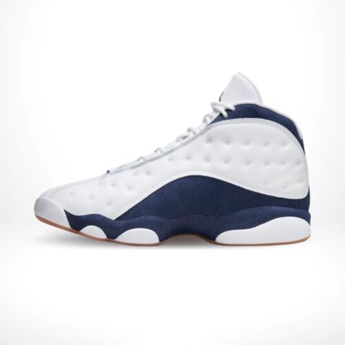 Medial side view of the Air Jordan 13