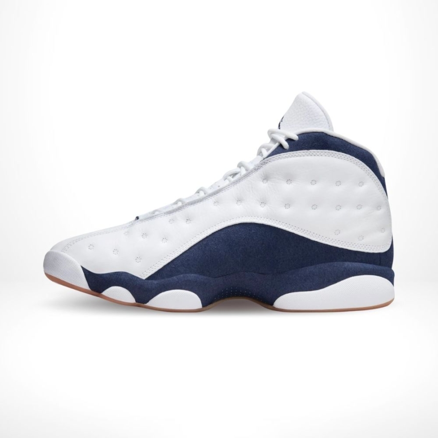 Medial side view of the Air Jordan 13