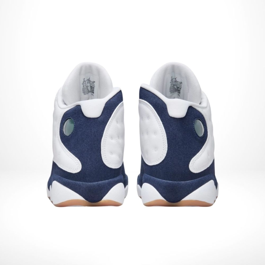 Rear view of the Air Jordan 13