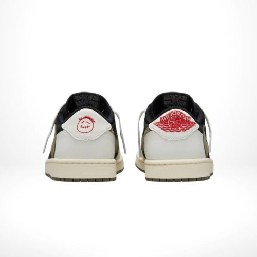 Rear view of the Air Jordan 1
