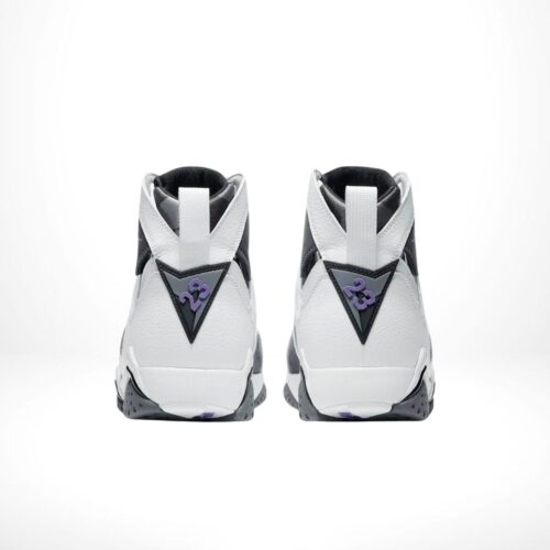 Rear view of the Air Jordan 7