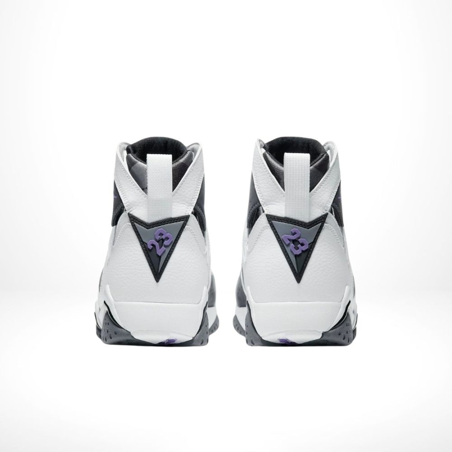 Rear view of the Air Jordan 7