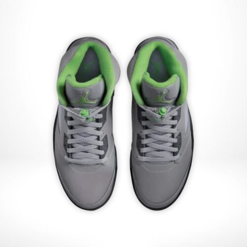 Top-down view of the Air Jordan 5