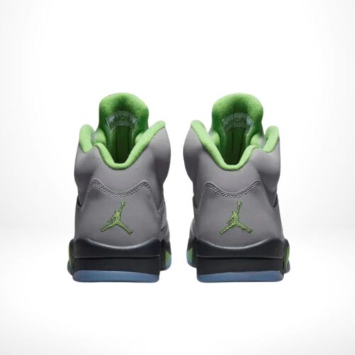 Rear view of the Air Jordan 5