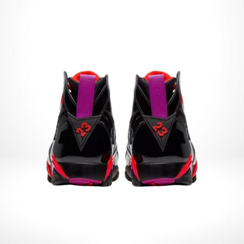 Rear view of the Air Jordan 7